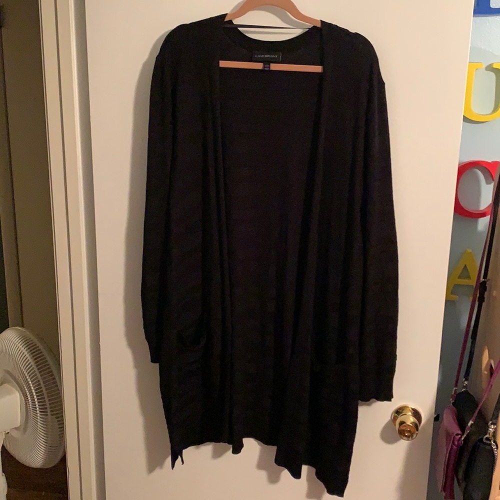 Lane Bryant ribbed cardigan long sleeve like new